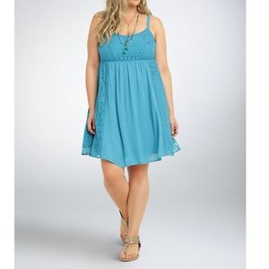 NWT torrid teal sundress 16/18